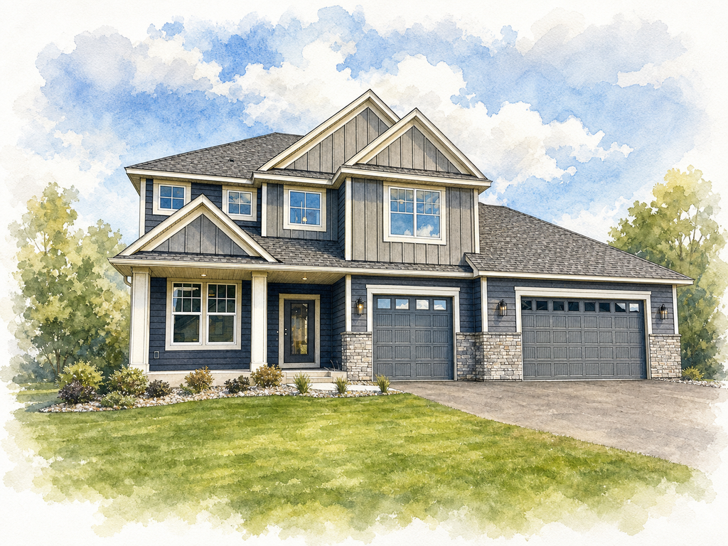 Watercolor portrait of 15746 Aquila Ave
