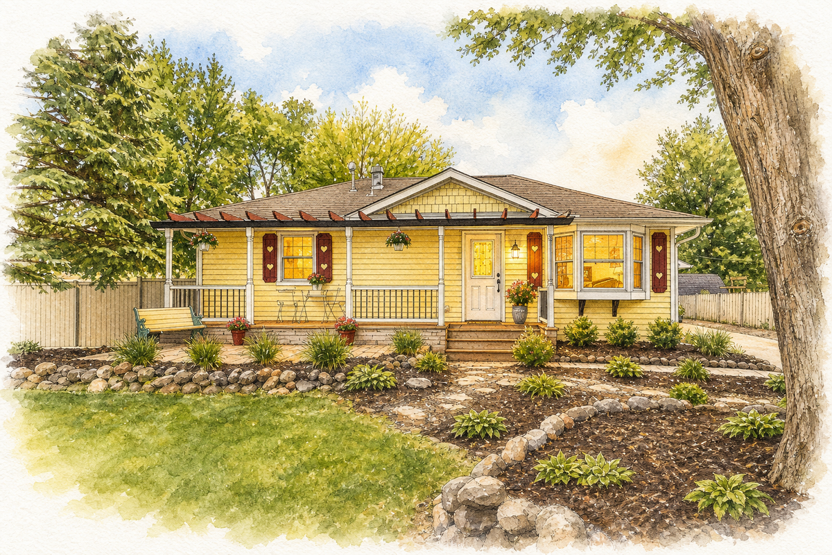 Watercolor portrait of 16626 Flounder Ave W