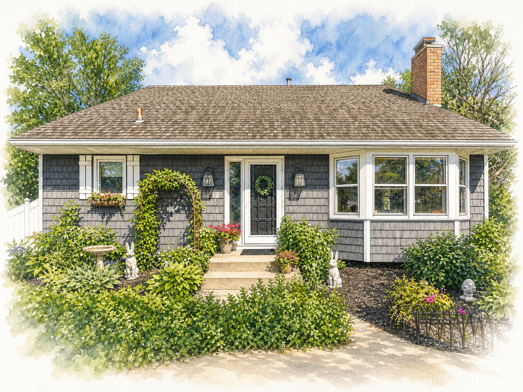 Watercolor portrait of 1216 8th Ln