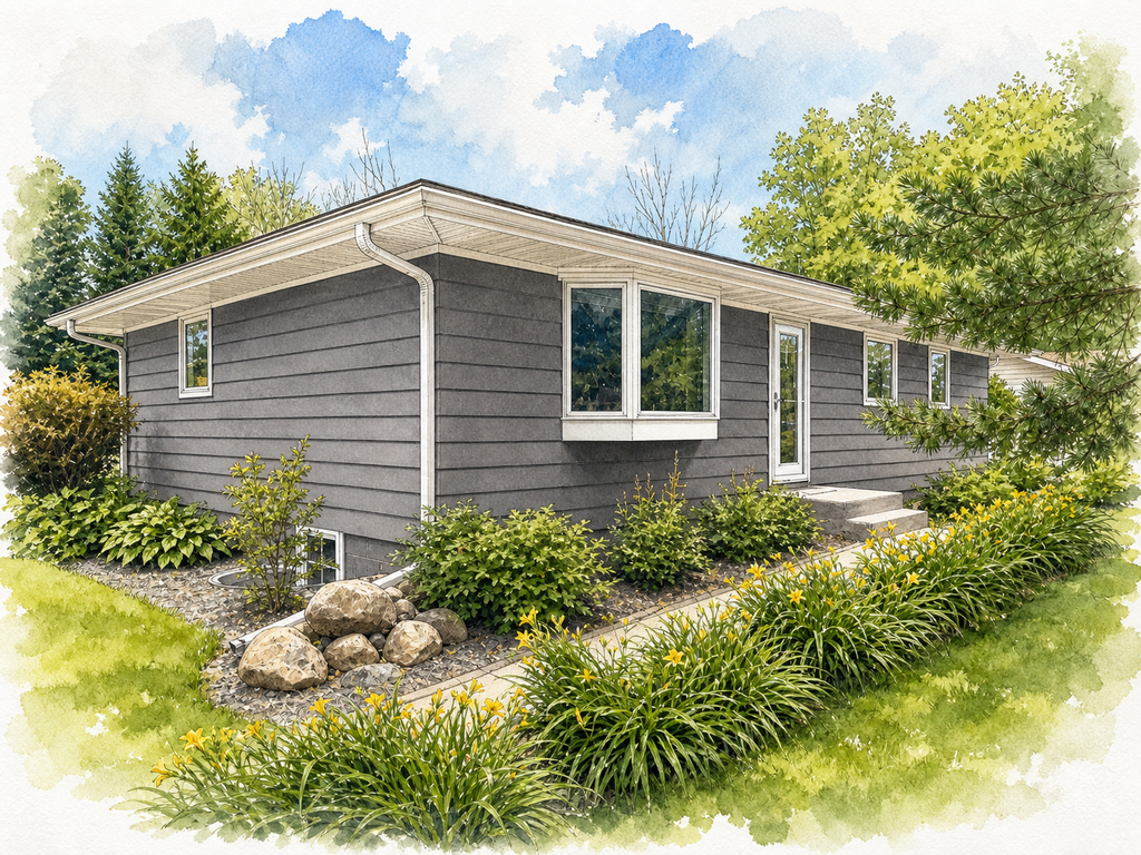 Watercolor portrait of 15725 2nd Ave N