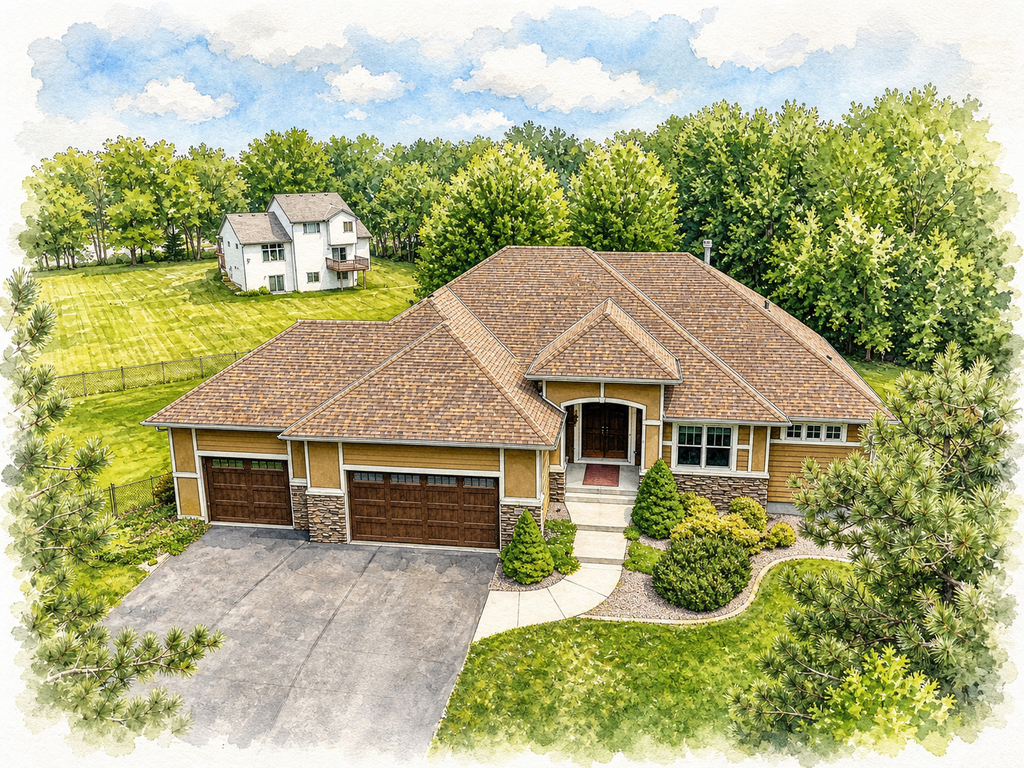 Watercolor portrait of 4057 148th Ln NE