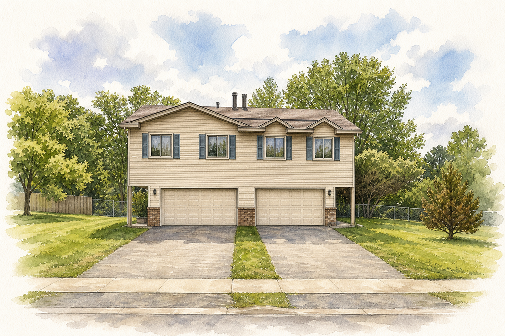 Watercolor portrait of 13408 Aldrich Ave S