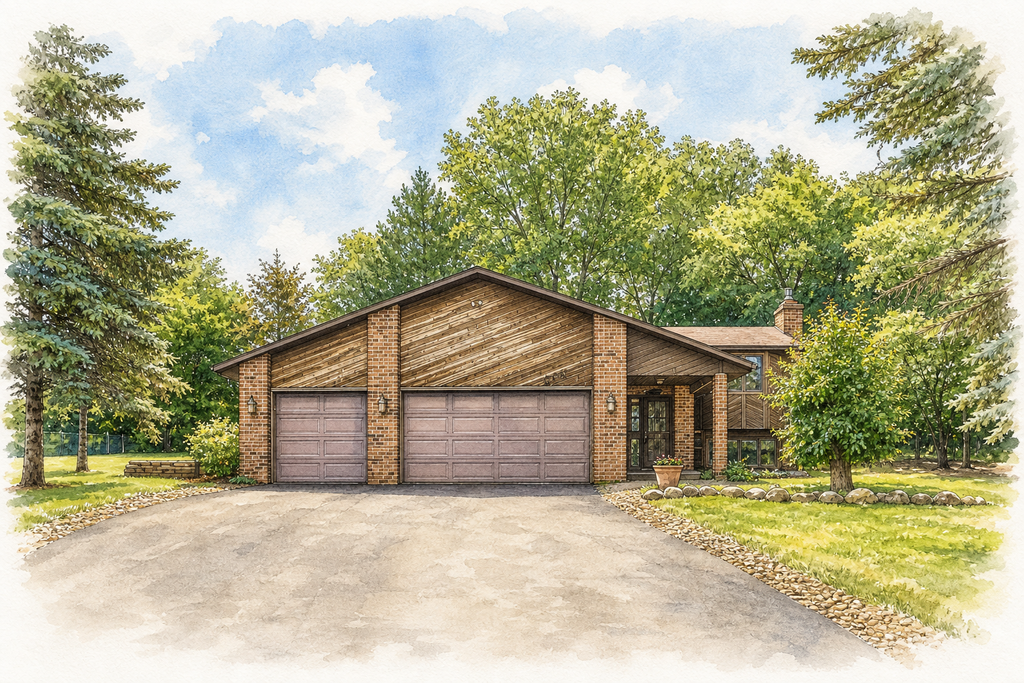 Watercolor portrait of 888 Nina Ct