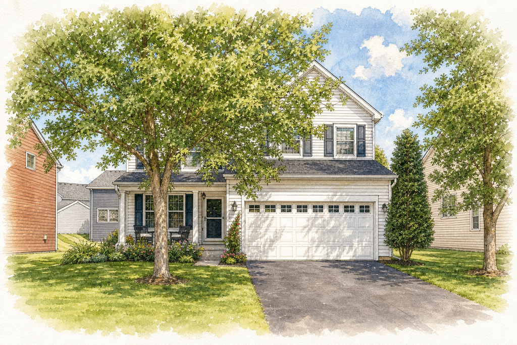 Watercolor portrait of 10150 41st Pl NE