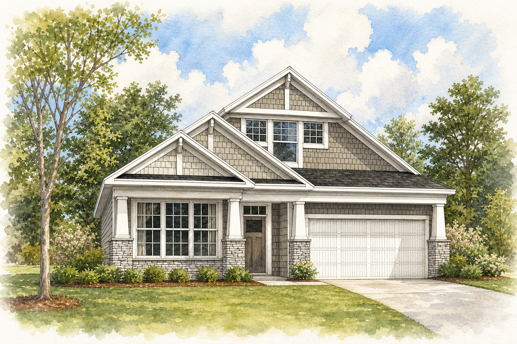 Watercolor portrait of 1204 150th St W