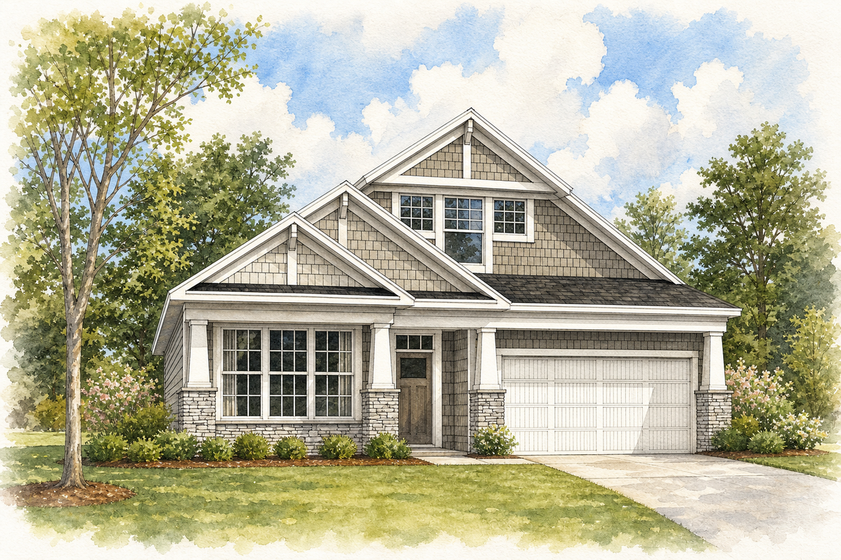Watercolor portrait of 1204 150th St W