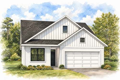 Watercolor portrait of 10923 Lower 37th Street Ct N
