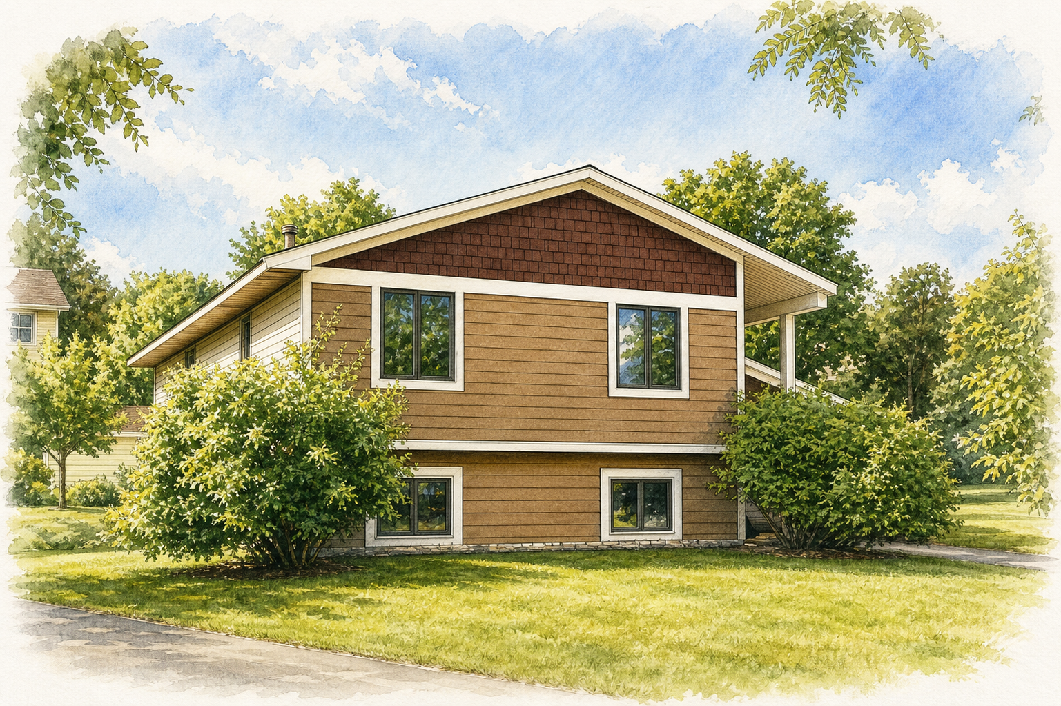 Watercolor portrait of 15794 Henna Ct