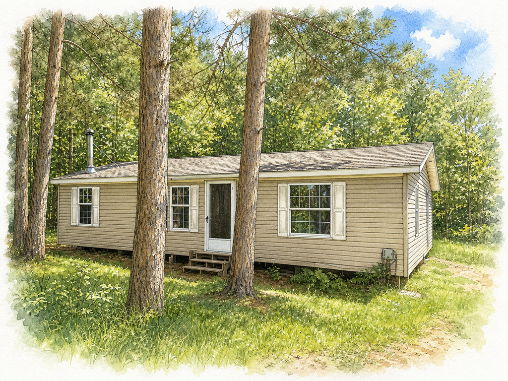 Watercolor portrait of 87172 Woodstock Rd