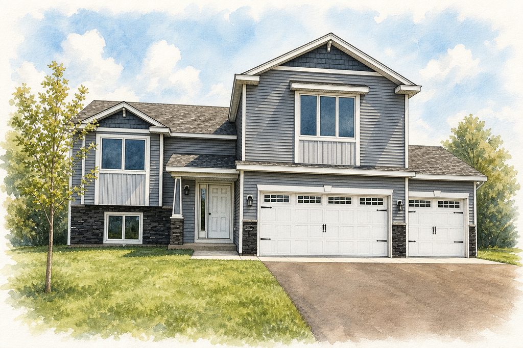 Watercolor portrait of 13795 9th Ave S