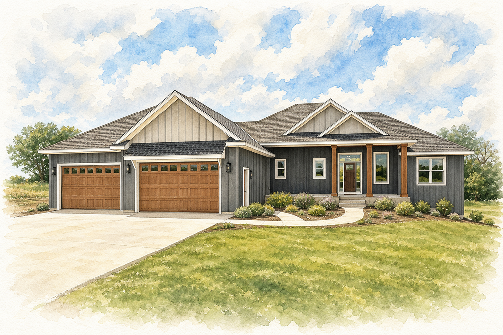 Watercolor portrait of 19758 Jennady Ave