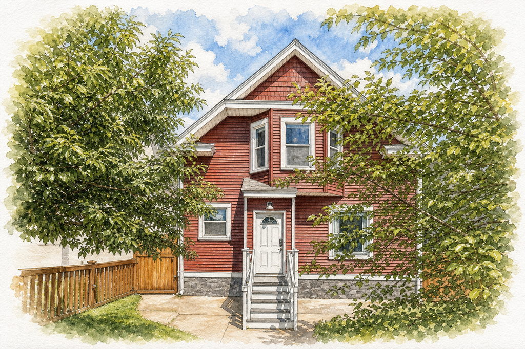 Watercolor portrait of 3047 14th Ave S