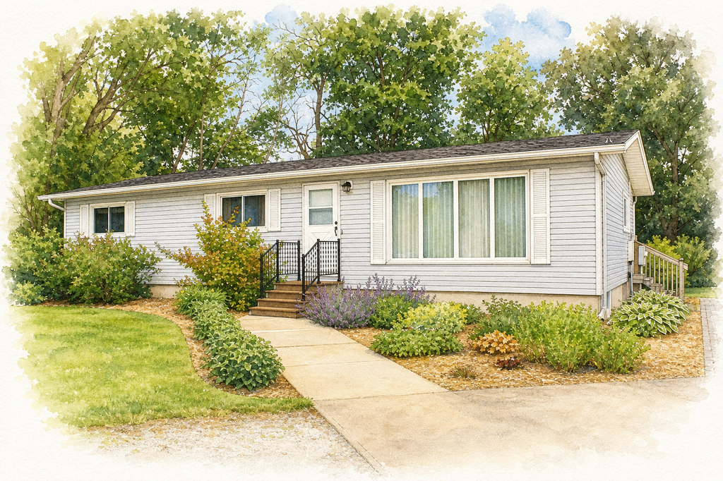 Watercolor portrait of 5376 N County Road 45