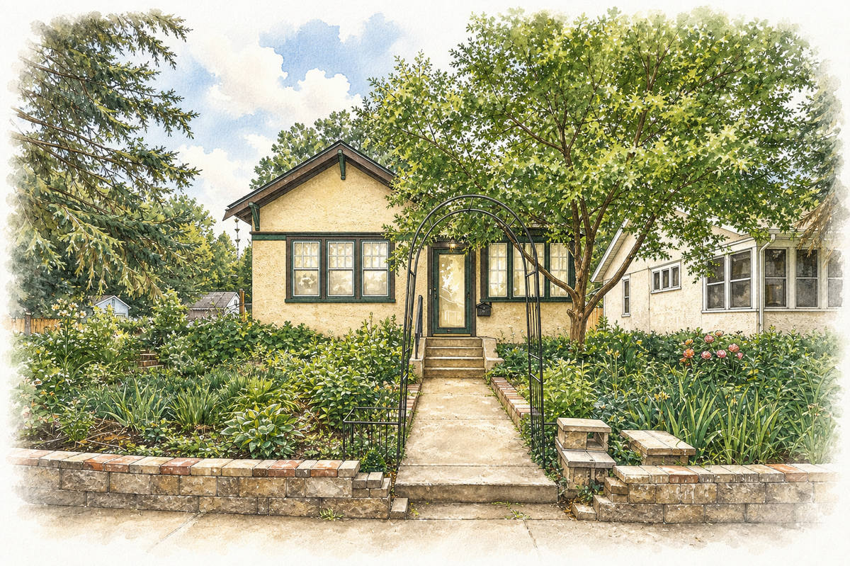Watercolor portrait of 2752 41st Ave S