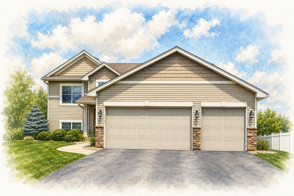 Watercolor portrait of 4585 196th St W