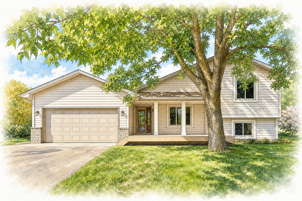 Watercolor portrait of 20704 Jaguar Ave