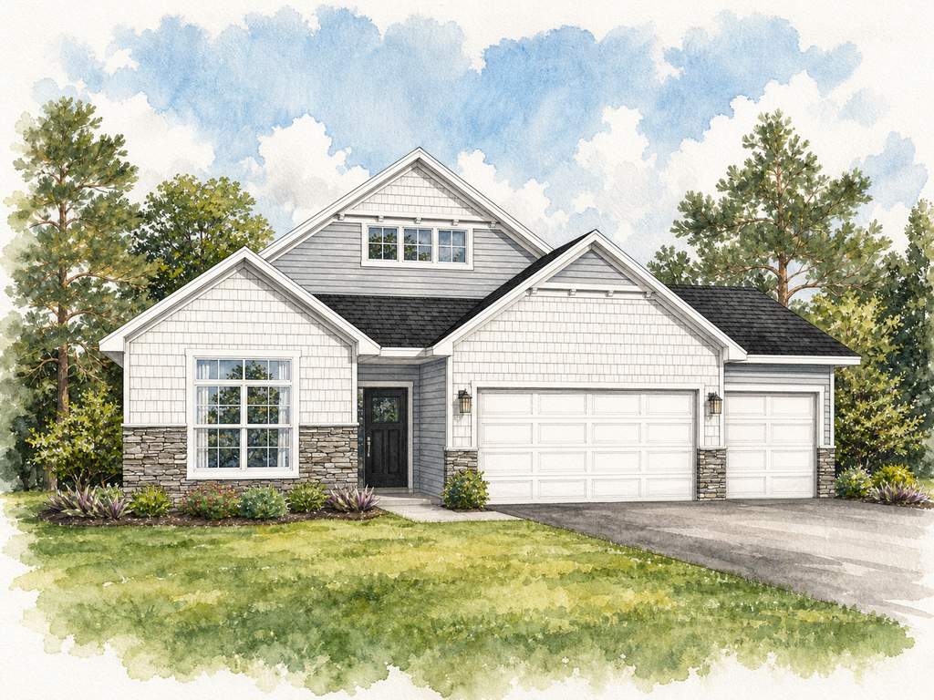 Watercolor portrait of 271 Emmy Ln