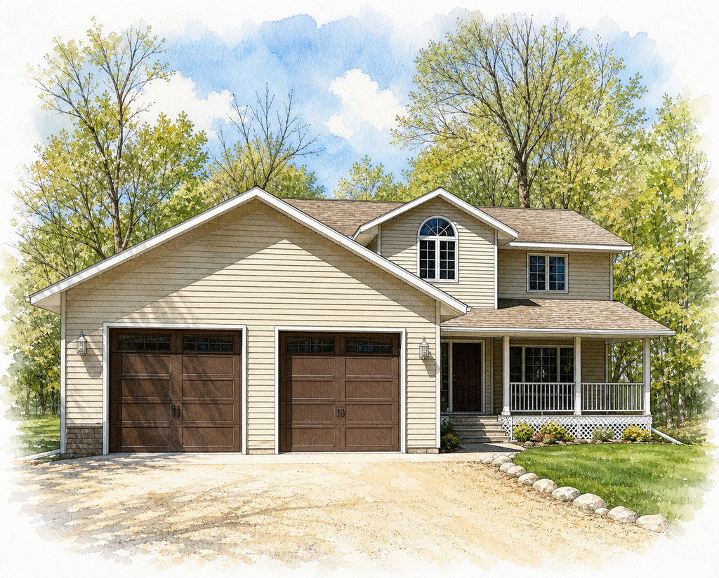 Watercolor portrait of 38226 466th Ln