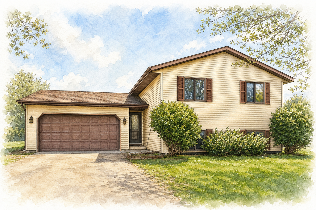 Watercolor portrait of 5363 184th St W
